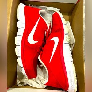 NIKE FREE TRAINER red/wht